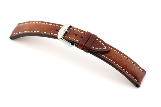 RIOS1931 horlogeband York - mahogany