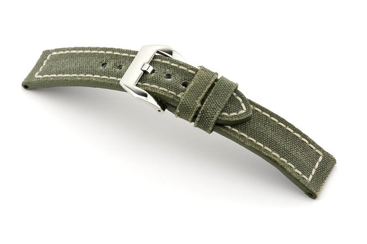 RIOS1931 horlogeband Indiana - drab olive
