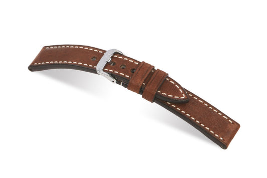 RIOS1931 horlogeband Oxford - mahogany