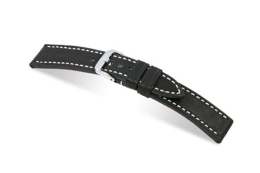 RIOS1931 horlogeband Oxford - black