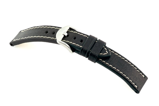 RIOS1931 horlogeband Starnberg - black