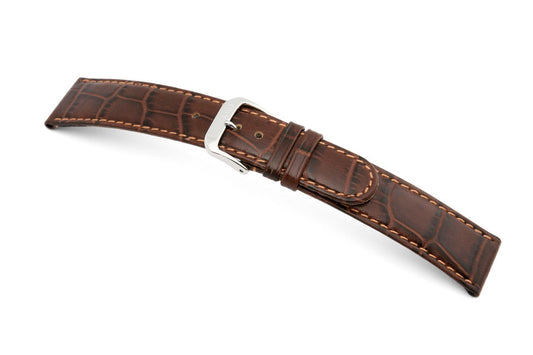 RIOS1931 horlogeband Argentina »with clasp« - mahogany