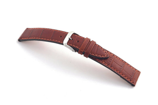 RIOS1931 horlogeband Orlando - mahogany