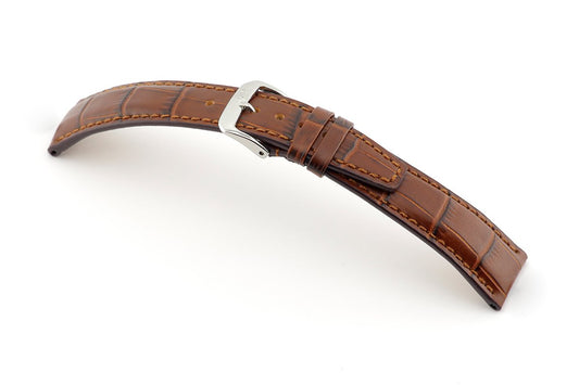 RIOS1931 horlogeband Dallas - mahogany